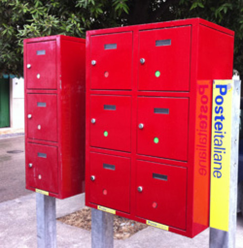 Avvio della procedura per la richiesta di installazione delle cassette postali nelle aree non raggiunte dal servizio.