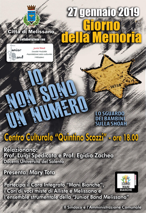 27 gennaio - Giornata della Memoria - “L'Olocausto è una pagina del libro dell'Umanità da cui non dovremo mai togliere il segnalibro della memoria.” (Primo Levi - scrittore e poeta italiano, 1919-1987)