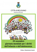 20 NOVEMBRE, GIORNATA MONDIALE PER I DIRITTI DELL'INFANZIA E DELL'ADOLESCENZA 