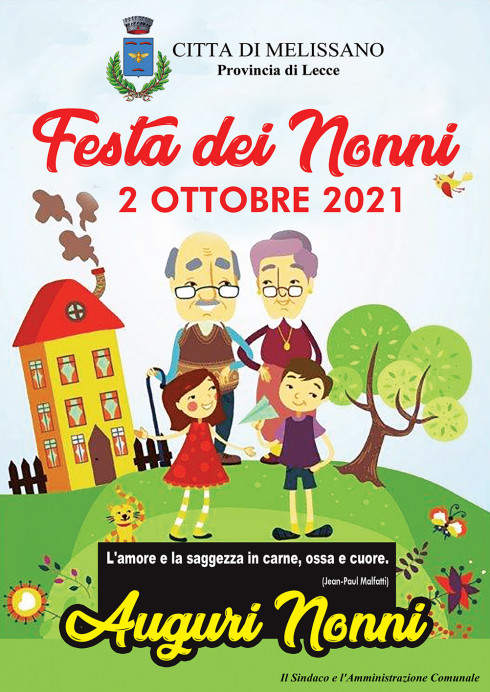 2 ottobre Festa dei Nonni