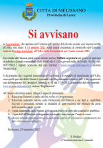 Prima iscrizione  all’Albo delle Associazioni per l’anno sociale ...