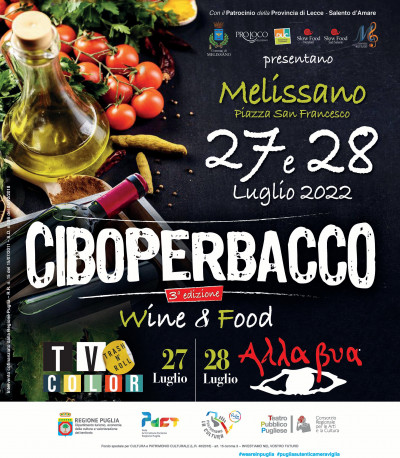 CIBOPERBACCO a Melissano: tutto pronto per la 3° Edizione!