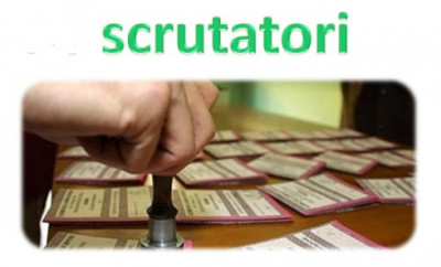 Avviso pubblico per la nomina di scrutatori per le consultazioni referendarie...